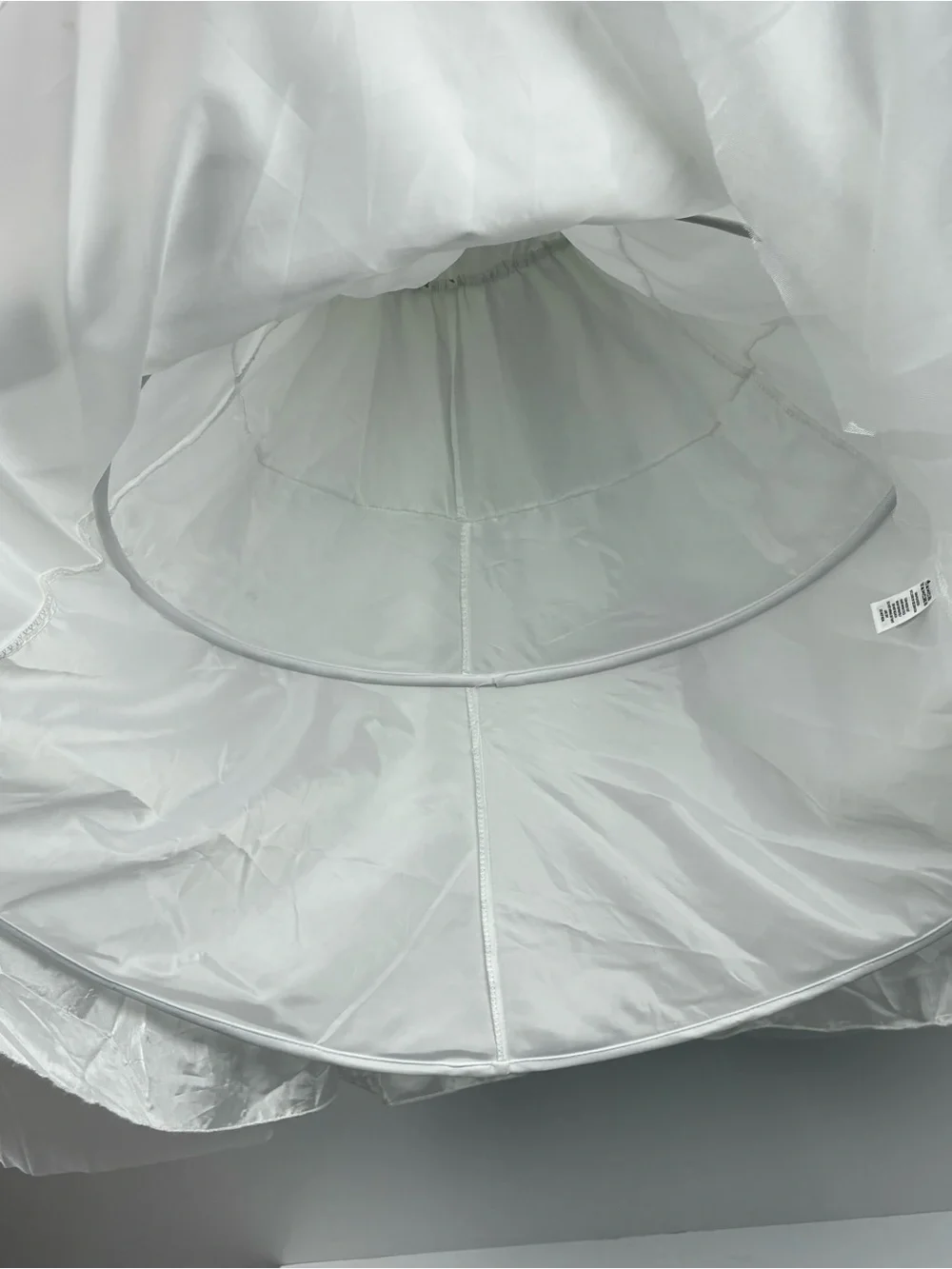 Fairy Dust White Hoop Skirt Princess Dress